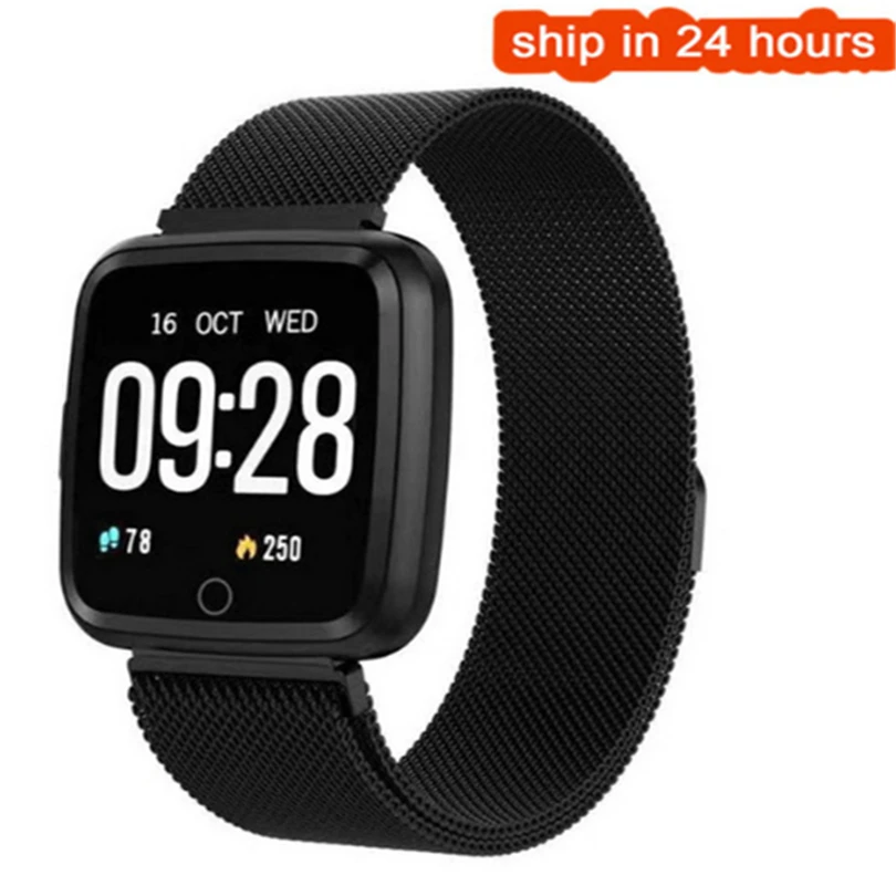 Y7 Смарт-часы IP67 Водонепроницаемый фитнес-трекер пульсометр кровяное давление для женщин и мужчин умные часы для Android IOS