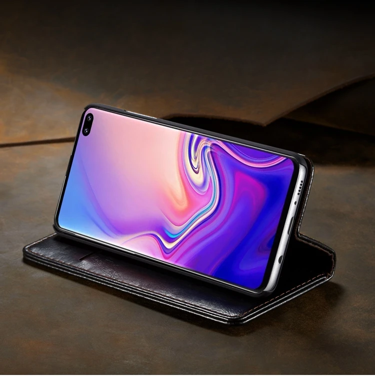 Для samsung Galaxy S10 Чехол samsung S10 Plus чехол кожаный бумажник флип чехол для Coque samsung Galaxy S10 S 10 Plus чехол для телефона