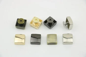 

20pcs/lot Luggage hardware accessories Alloy square nails Round face screw Bags and handbags hardware accessories