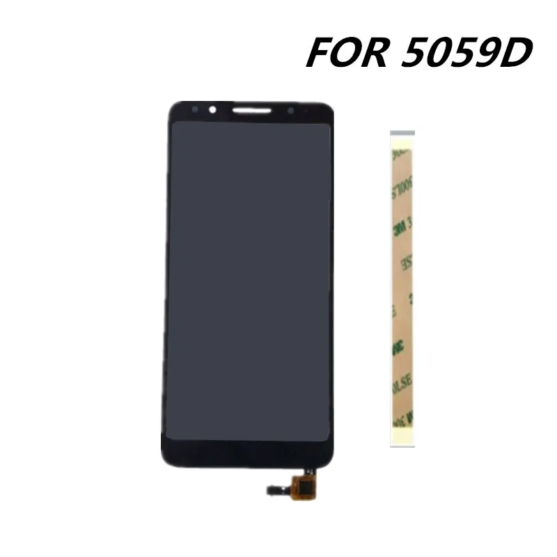 

new 5.3inch For Alcatel 1X 5059D 5059 LCD Assembly Display + Touch Screen Panel Replacement for Alcatel 1X 5059D 5059 Cell Phone