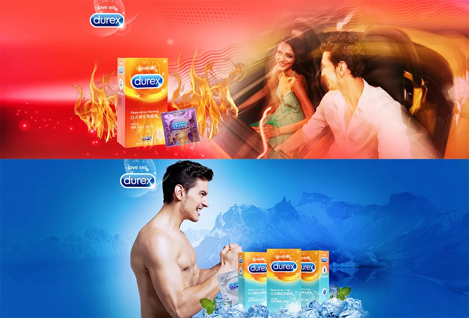 Durex warm cold