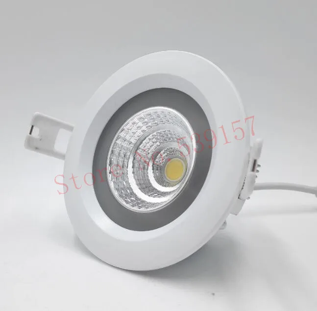 

Wholesale 30pcs/lot Waterproof IP65 12W/15W COB LED down light led ceiling downlight led light bathroom AC85-265V