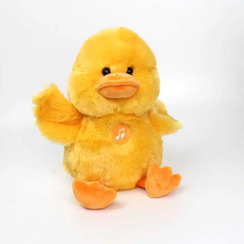 30 см мягкая настоящая жизнь Милая Реалистичная курица плюшевая желтая утка плюшевые игрушки животные куклы рождественские подарки для детей Детские игрушки
