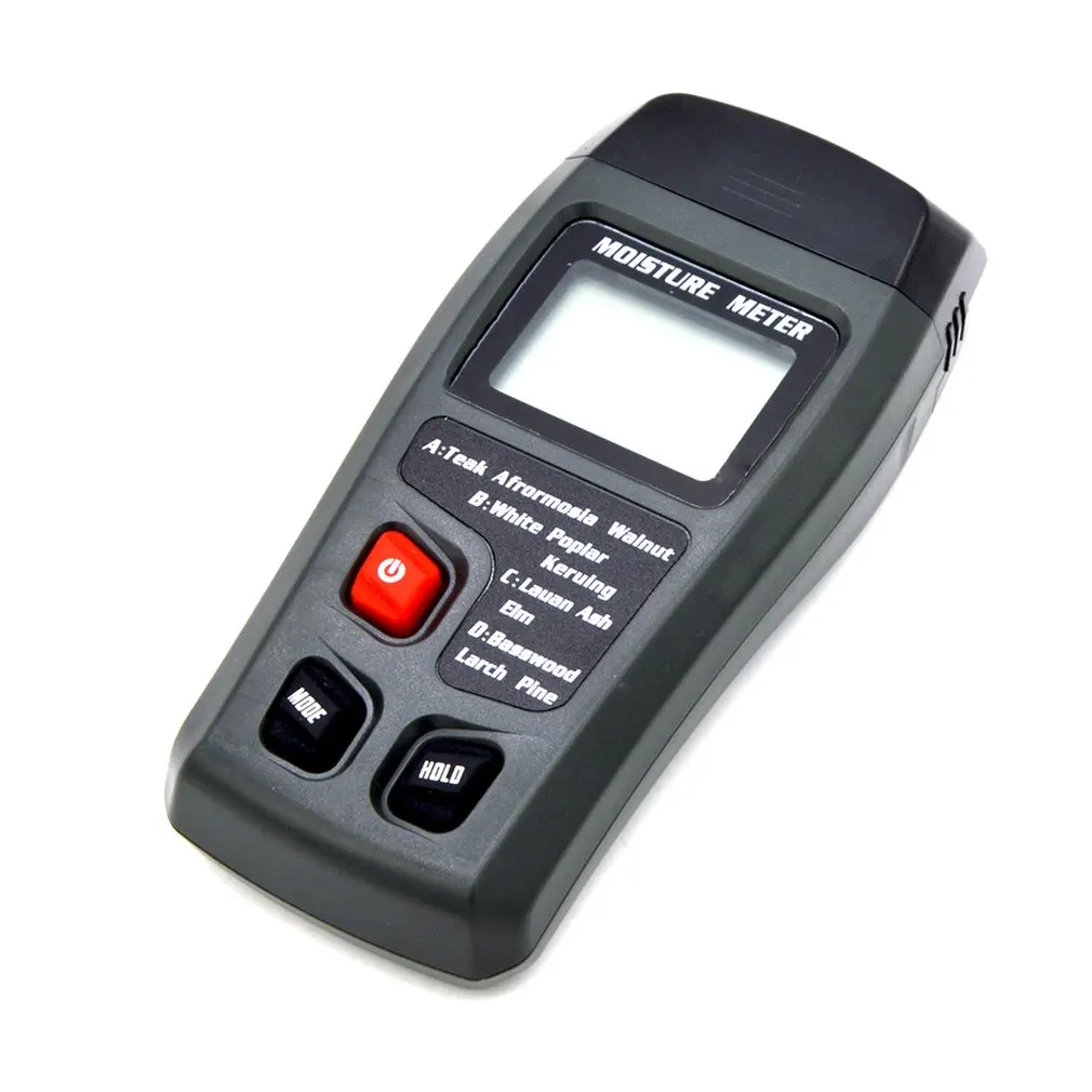 Цифровой ЖК-измеритель влажности древесины+/-0.5% точность 2 Pin измеритель влажности портативный детектор влажности тестер Датчик гигрометр