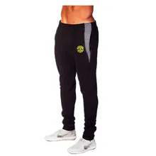 Mens Joggers brand Pants clothing Out door Sweatpants Golds Fitness and Bodybuilding Cotton Trousers Fitted Skinny