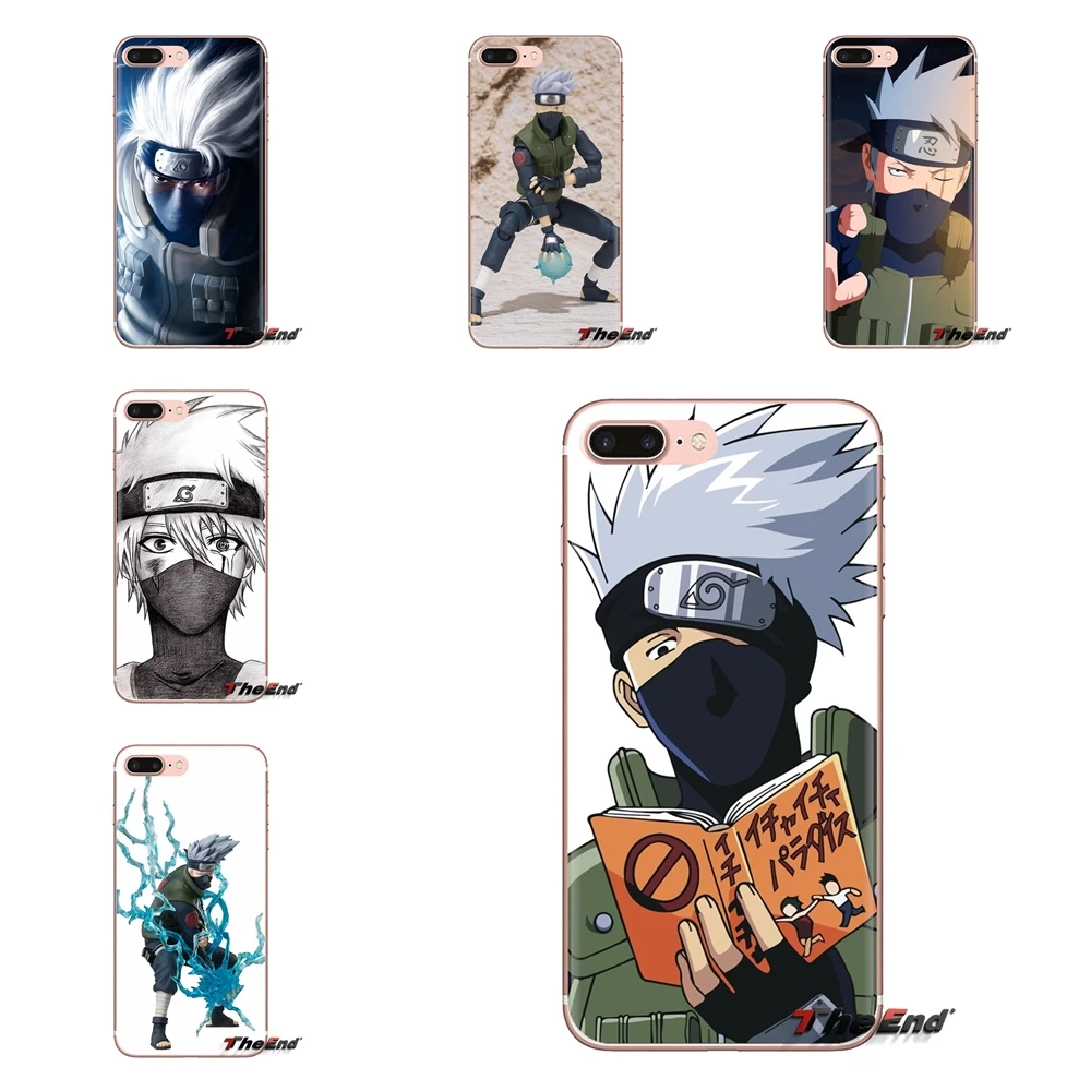 Мягкий прозрачный чехол для Huawei Mate Honor 4C 5C 5X 6X 7 7A 7C 8 9 10 8C 8X 20 Lite Pro Cartoon Naruto Hatake Kakashi |