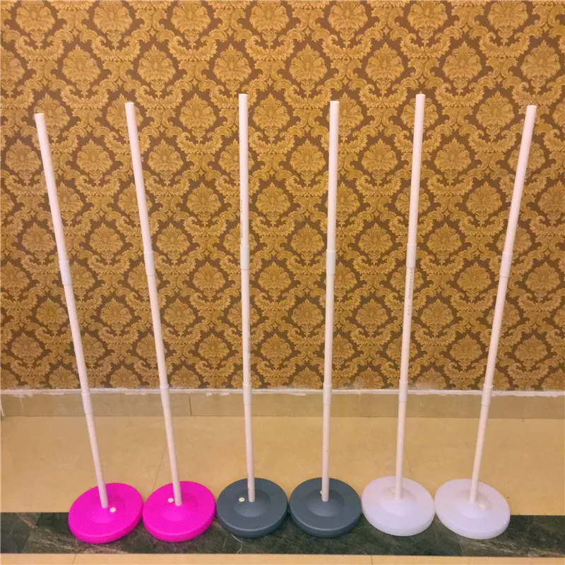 10sets/lot 1.5m Upright Stand Balloon Column Base & Stick Balloon Arch