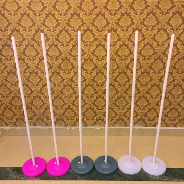 10sets/lot 1.5m Upright Stand Balloon Column Base & Stick Balloon Arch