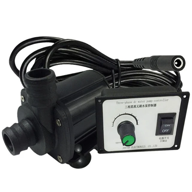 12v/24vdc 2200/2600lph 3-phase Adjustable Brushless Amphibious Bootser Pump  For Aquarium Pond Fountain/heater - Pumps - AliExpress