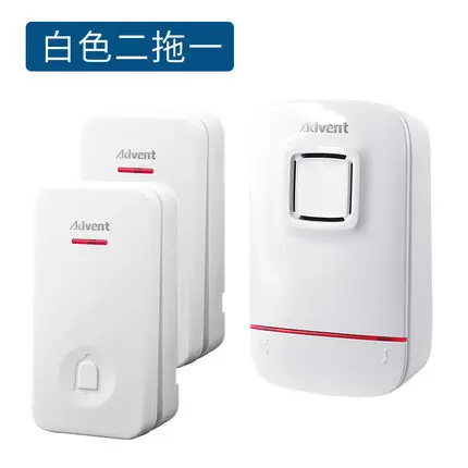 

Waterproof self generating doorbell wireless home intelligent remote electronic remote control two to one