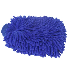 Двойные перчатки из синели мыть перчатки для чистки автомобилей дезактивации сильный шаблон