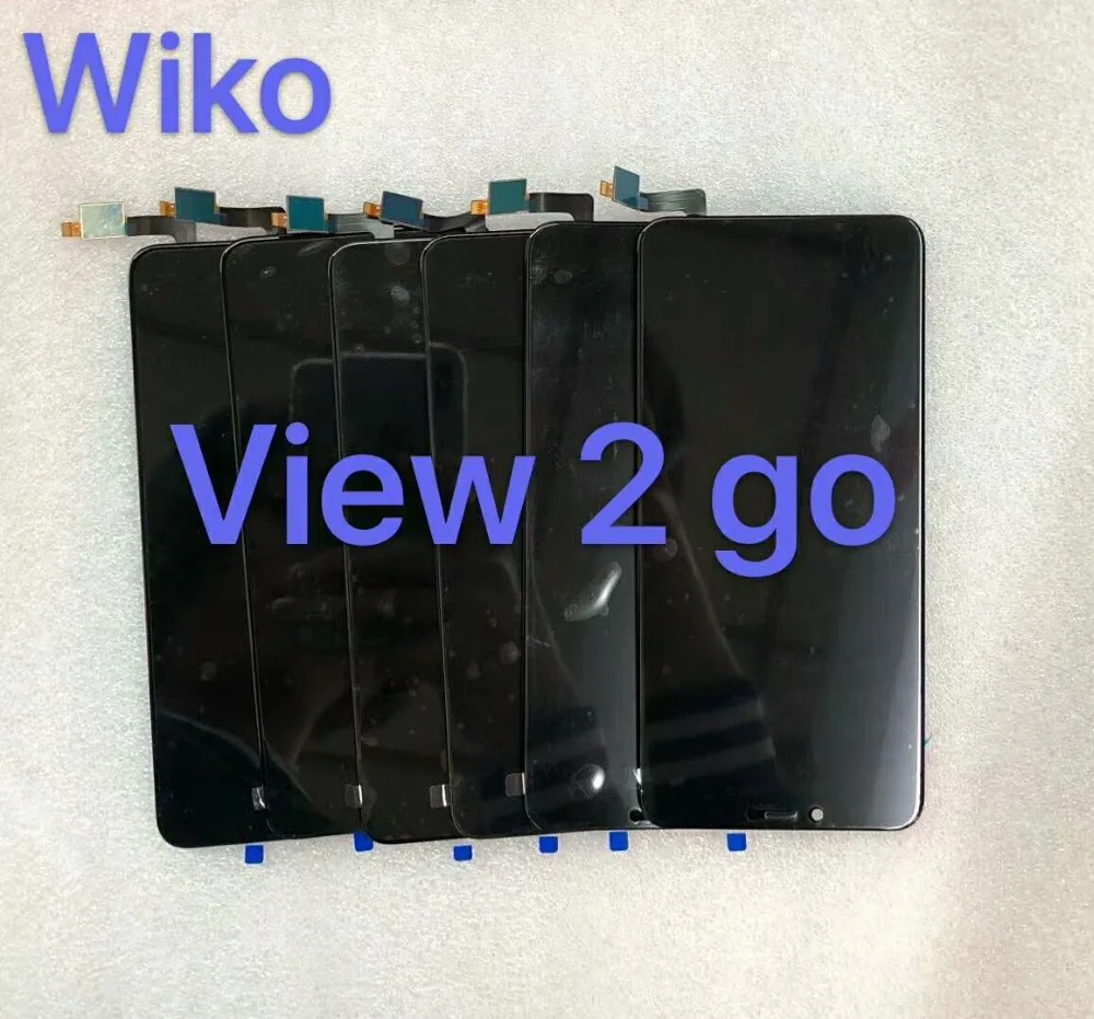 

High Quality For Wiko View 2 GO LCD Display Touch Screen Digitizer Assembly Repair Part Black Color In Stock