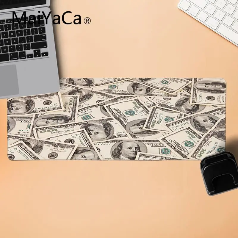 Коврик для мыши Maiyaca Cool New Dollar Money игровой коврик геймеров прочный резиновый