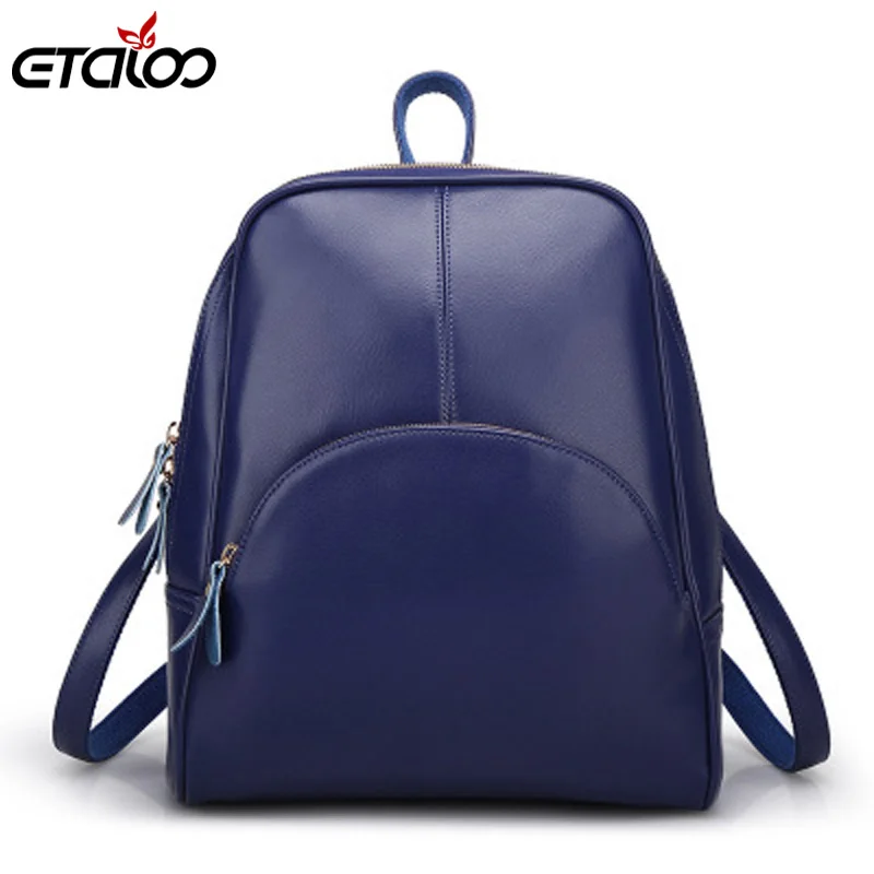 Новинка 2019 модный повседневный рюкзак из искусственной кожи в корейском стиле