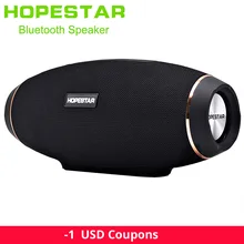 HOPESTAR H20 беспроводной портативный Bluetooth 2,1 динамик 30 Вт водонепроницаемый наружный басовый сабвуфер с внешним аккумулятором USB AUX мобильный