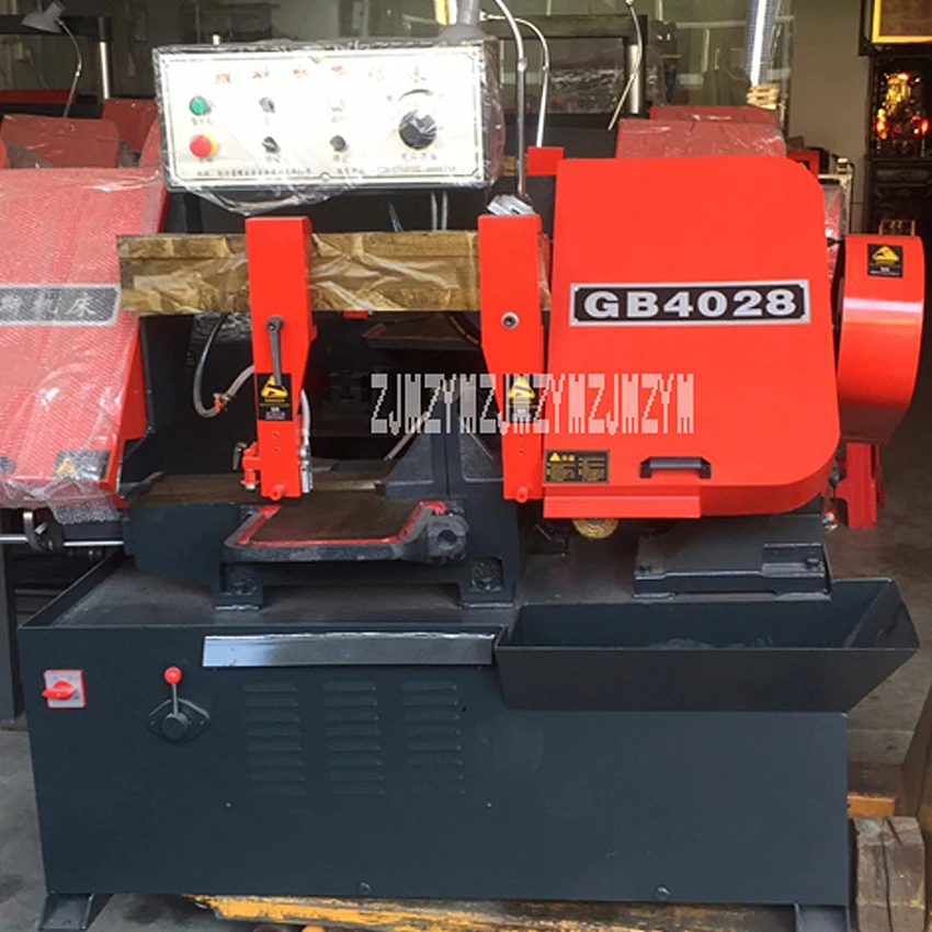 GB4028 Scissors Band Sawing Machine High-quality Woodworking Band Saw Machine Horizontal Saw Machinery 380V 2.66KW 25/50/70m/min GB4028 Scissors Band Sawing Machine High-quality Woodworking Band Saw Machine Horizontal Saw Machinery 380V 2.66KW 25/50/70m/min