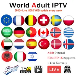 IPTV подписка Европа Франция Великобритания Немецкий Арабский голландский Швеция французский Польша Португалия Смарт телевидение IPTV M3U Android