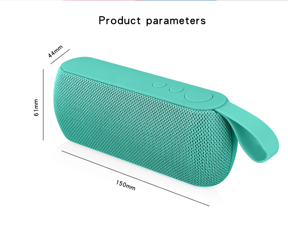 Magift204 Portable Bluetooth Speaker Wireless Bass Sound Mini Outdoor Speakers Support TF FM Radio Audio Handfree For Xiaomi (13)