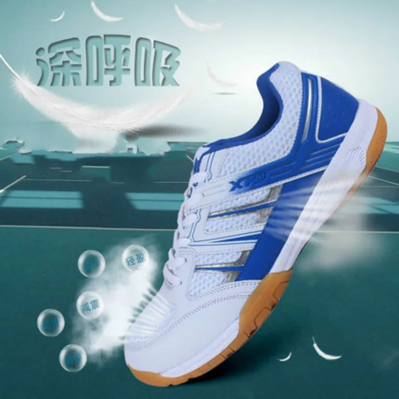 

Table Tennis Shoes Spring 2019 New Air-permeable Mesh Cloth Men's sneakers Professional Training Shoes Anti-skid shoes women