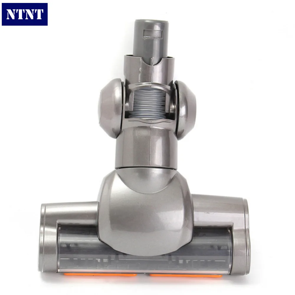 

NTNT Vacuum Cleaning Accessories Brush Head Gray Plastic+Metal For Dyson DC35 DC34 DC31 Motorized Floor Tool Vacuum Cleaner Head
