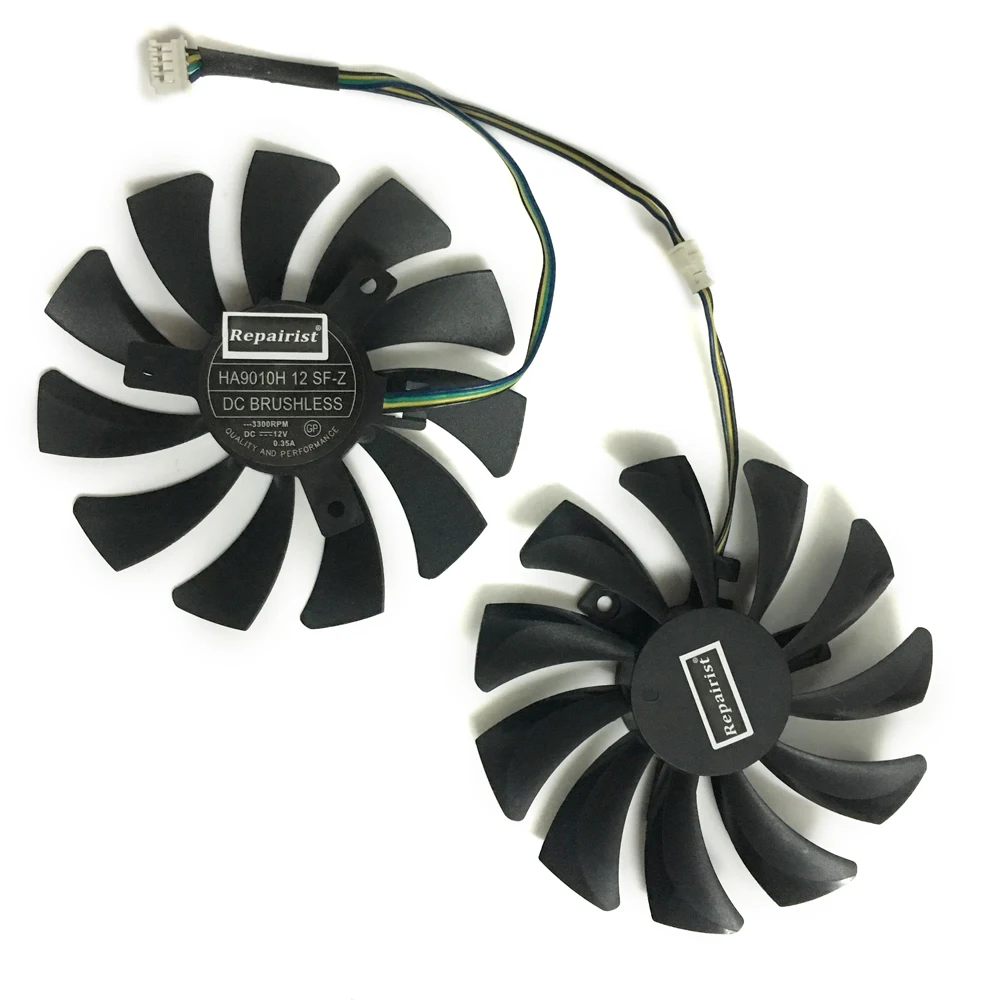 GPU Cooler Alternative Graphics Card fan For SPARKLE RX570 4G D5 YESTON P106 GTX 1060-6G D5 GA RX 480 4G D5 GA Cards Replacement