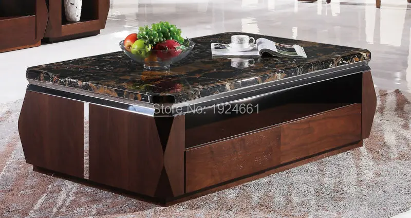 Реальные Cam Sehpalar современный кофейный стол Mesa деревянный без Muebles Led бар зеркальная мебель высокого качества ДСП 2 тона