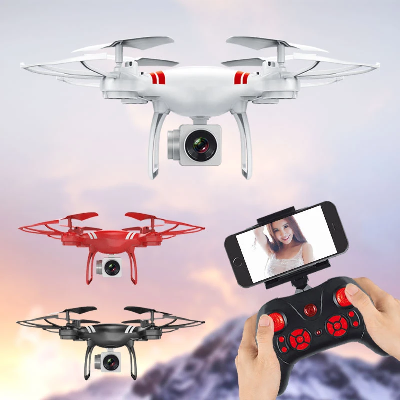 2018 Xky Ky101 Rc Drone Wifi Fpv Hd Adjustable Camera Altitude Hold One Key Return Take Off Rc Quadcopter Drone Vs Syma X5 Rc Helicopters Aliexpress