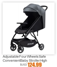 Регулируемые четыре колеса безопасная удобная детская коляска высокого качества из алюминиевого сплава детская прогулочная коляска с рычагом