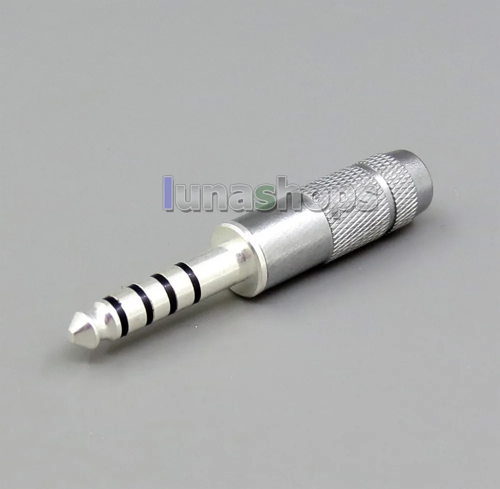 LN006184 Silver Plated 4 4mm Headphone Earphone Adapter For Sony PHA 2A TA ZH1ES NW WM1Z NW WM1A AMP Player