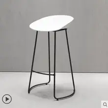 Tieyi creative simple fashion bar chair stool leisure coffee shop front desk stool designer chair цена Tieyi creative simple fashion bar chair stool leisure coffee shop front desk stool designer chair цены онлайн