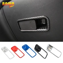 BAWA автомобильные интерьерные наклейки для Jeep Compass Copilot подлокотник коробка для хранения ручка дверная чаша крышка для компаса