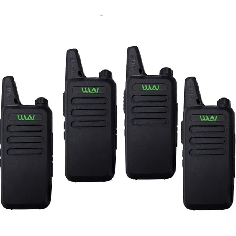 4 шт. портативная рация WLN KD C1/C2Walkie Talkie UHF 400 470 МГц мощность 5 Вт 16 каналов