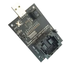 eMMC100 socket USB Tectep BGA100 tester Nand flash Reader programmer eMMC socket eMCP series Adapter eMMC chips data recovery eMMC100 socket USB Tectep BGA100 tester Nand flash Reader programmer eMMC socket eMCP series Adapter eMMC chips data recovery