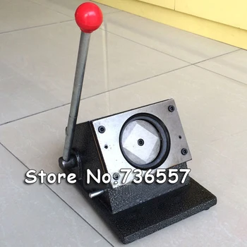 

NEW Heavy Duty Manual 1" 25mm Multi Sheets Stand Paper Graphic Punch Die Cutter for Pro Button Maker
