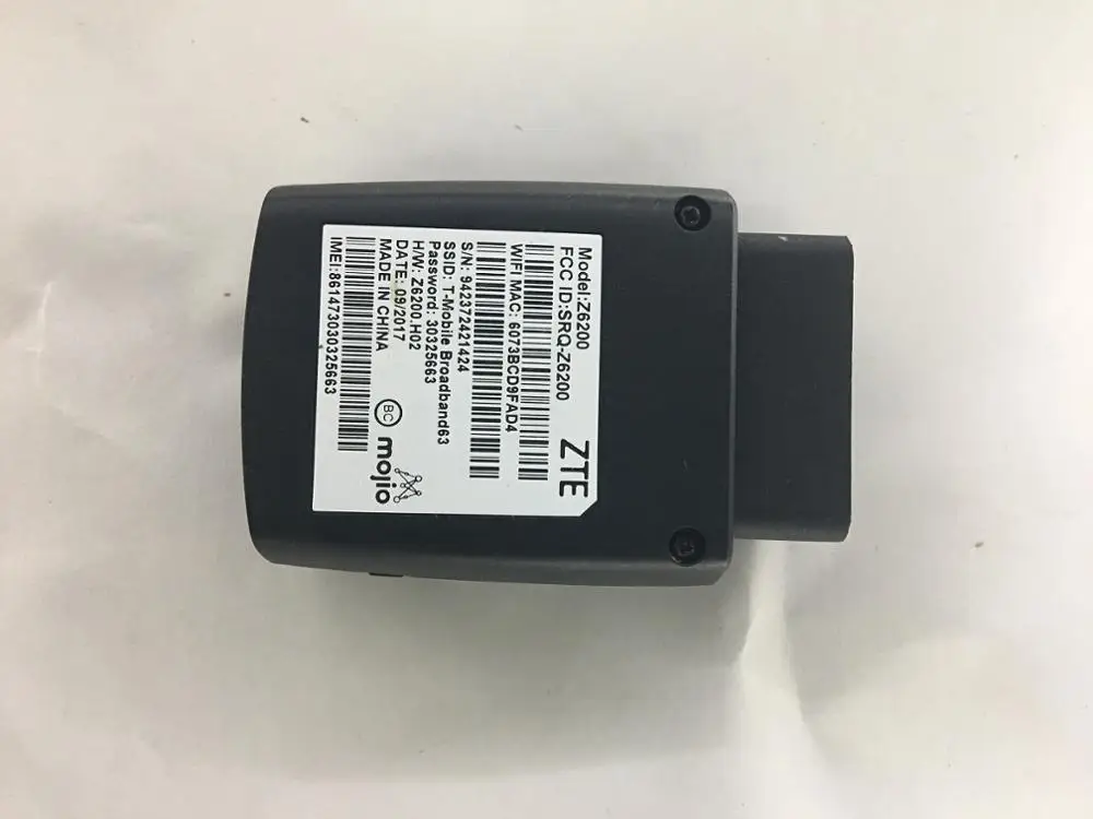 Разблокированный Zte Z6200 автомобильный wifi 4g модем автомобиль с сим картой точка