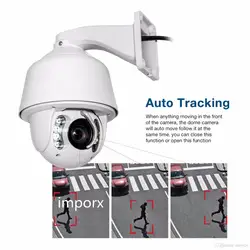 Автоматическое отслеживание 1080 P Камера Водонепроницаемый CCTV Камера открытый Камера ночь Камера СВЕТОДИОДНЫЙ Свет видеонаблюдения