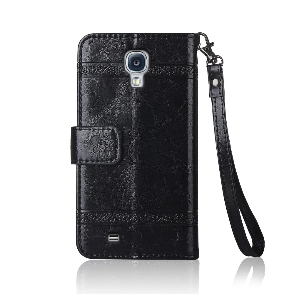 Кожаный чехол книжка для Samsung Galaxy S4 I9500 I9505 I9515|Чехлы-портмоне| |