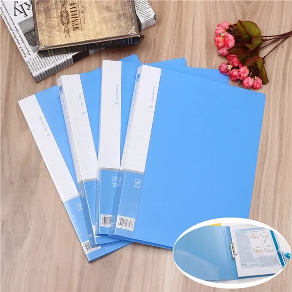 Waterproof A4 Paper File Folder Organization Folder Cover Holder Practical Document Office School Supplies