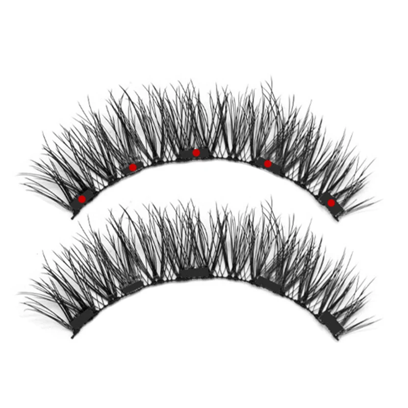 

1Set Magnetic False Eyelashes Waterproof Smudge Proof Handmade Easy To Wear Magnetic Lashes Women Makeup Lashes