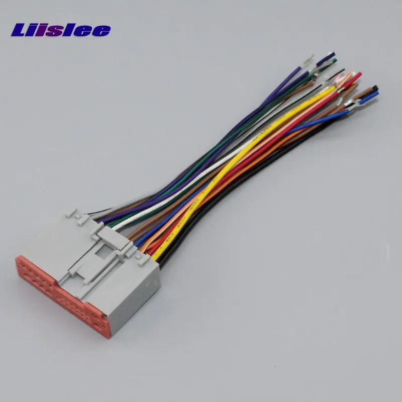 Liislee Colokan Ke Pabrik Radio untuk Ford 500/Fokus Freestar Fusion Radio Wire Adapter Stereo Kabel DIN ISO