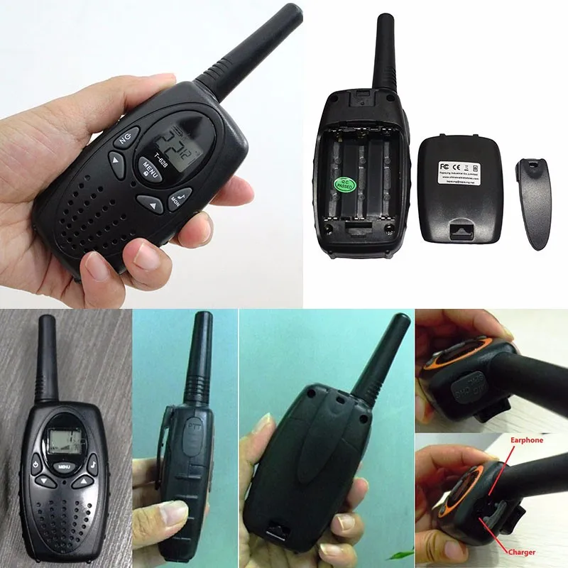 walkie talkie 628 black-17