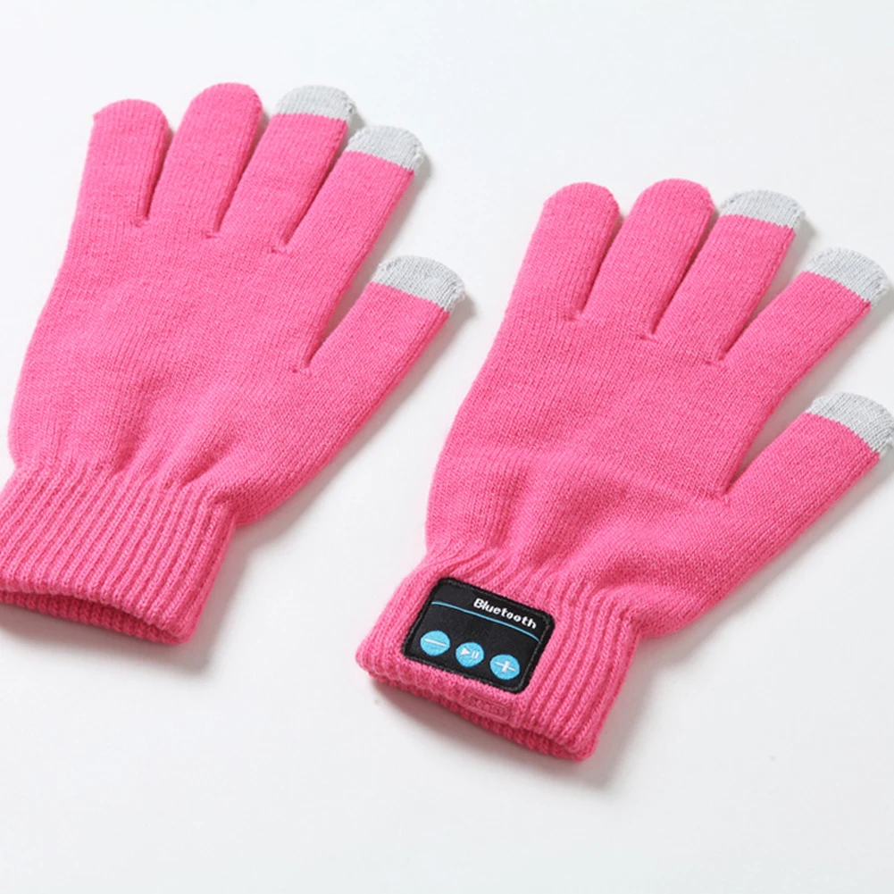 Warm For Cellphone Useful Knit Outdoor Bluetooth Gloves Gloves Autumn Winter Windproof Built-in Speaker/Microphone Warm For Cellphone Useful Knit Outdoor Bluetooth Gloves Gloves Autumn Winter Windproof Built-in Speaker/Microphone