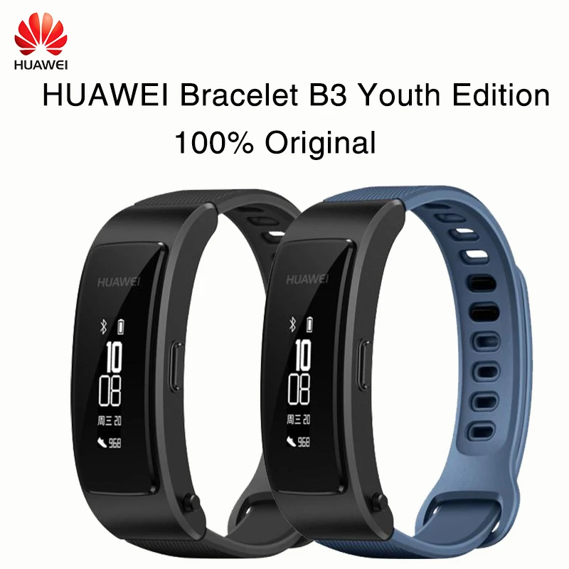 

New Original Honor HUAWEI Glory play Bracelet B3 Youth Edition Running time, exercise, heart rate monitoring For Android xiaomi