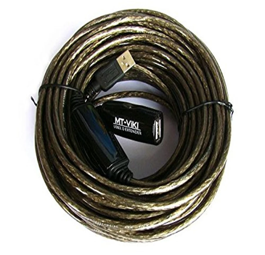 

High quality USB 2.0 Extender cable with a chip usb signal extension amplifier 20 meters 480Mbps