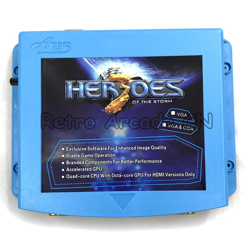 645 в 1 games Heroes of the stom 3 Jamma мультиигровая печатная плата VGA/CGA выход для CRT/lcd Pandora Multigame PCB