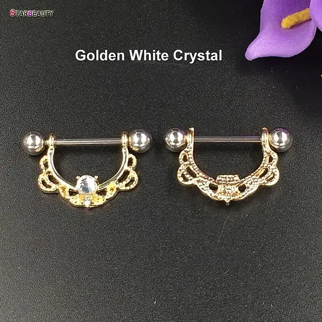 nipple shield piercing titanium