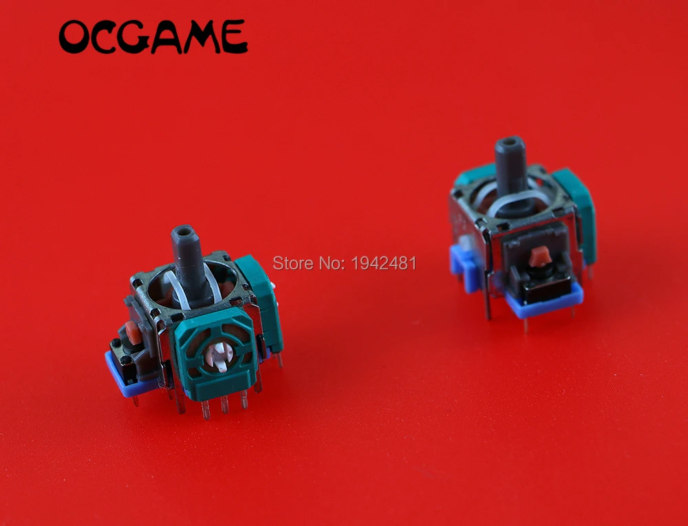 

OCGAME 100pcs/lot new blue Analog Stick Replacement 3D Joystick for XBOX ONE Controllers Button