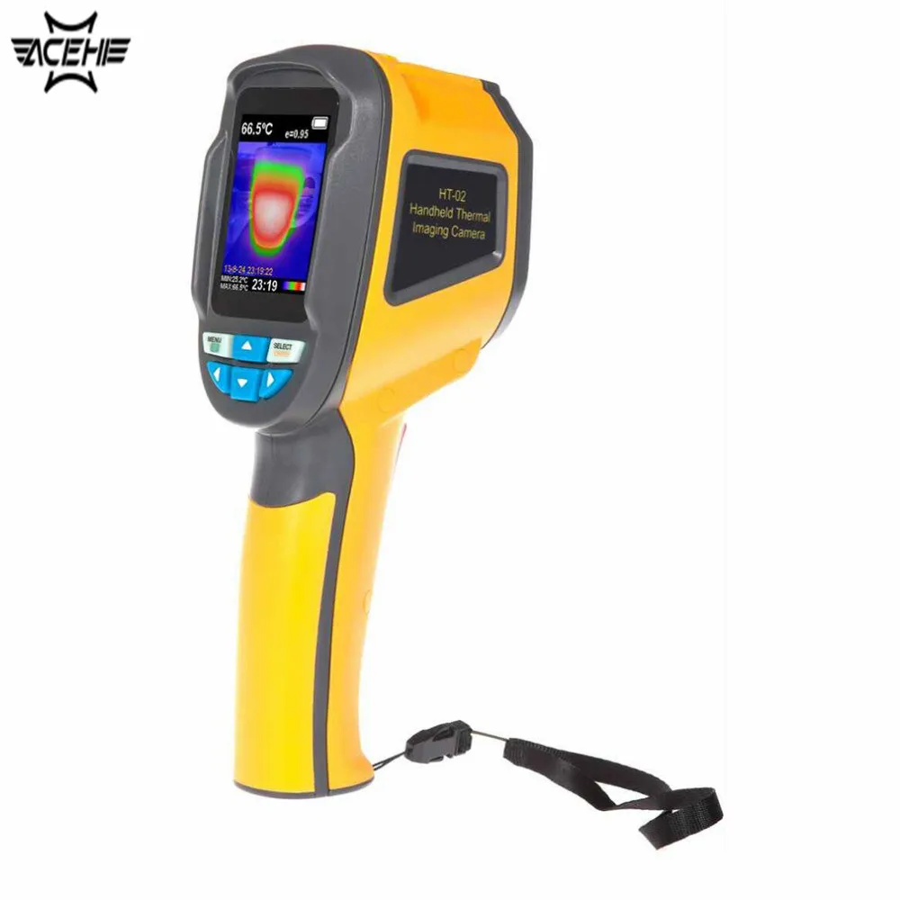 

Precision Thermal Imaging Camera Infrared Thermometer Imager -20~300 Degree 2.4 Inch High Resolution Color Screen