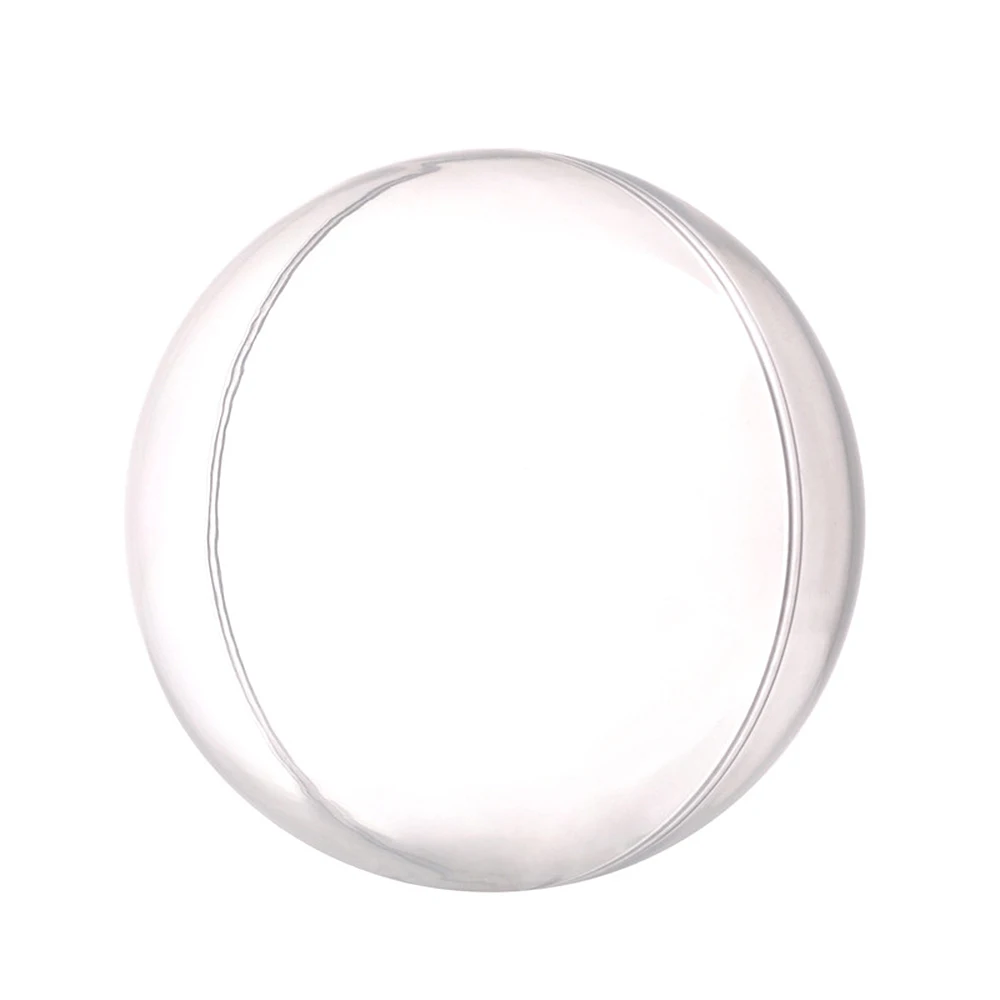 Bola de adornos rellenables de plástico transparente un paquete de 6 adornos individuales para Navidad, fiesta de cumpleaños, decoración de boda Bola de adornos rellenables de plástico transparente un paquete de 6 adornos individuales para Navidad, fiesta de cumpleaños, decoración de boda