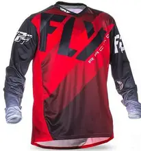2018 fly motocross Dirt bike cycling bicycle MTB downhill motorcycle t shirt Racing MTB moto shirt Thrilling game bicycle size